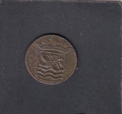 Beschrijving: Duit V.O.C. ZEELAND S167